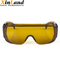 190~420&amp;850~1300nm κίτρινα γυαλιά ασφάλειας προστασίας ματιών λέιζερ για τη μηχανή λέιζερ YAG 1064nm και λέιζερ ινών