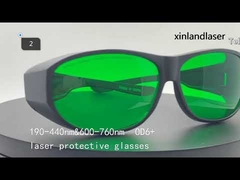Προστατευτικά γυαλιά λέιζερ OD6+ 190-440nm&600-760nm