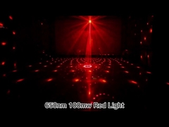 LED Laser Stage Light Projector With Remove Control Laser Stage Lighting Voice Activated