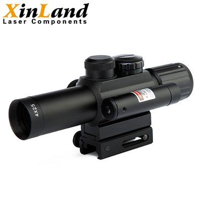 4X25 πολλαπλάσια τακτική μακροχρόνια σειρά Riflescope οπτικής Riflescopes ενίσχυσης